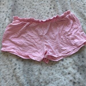Pink pj shorts